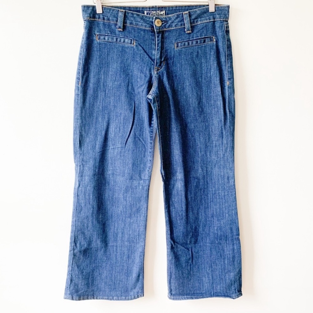 Hudson Vintage Wide Leg Ankle Jean